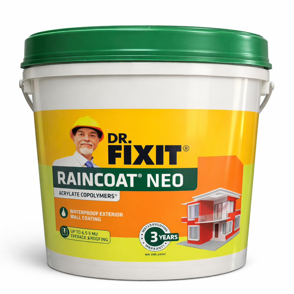Dr. Fixit Decorative & Waterproof Exterior Wall Coating